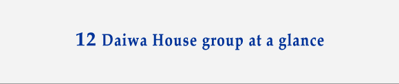 12 Daiwa House group at a glance