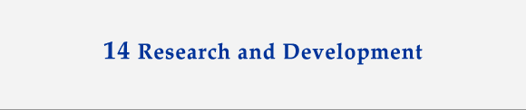 14 Research and development