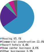 Sales by segment