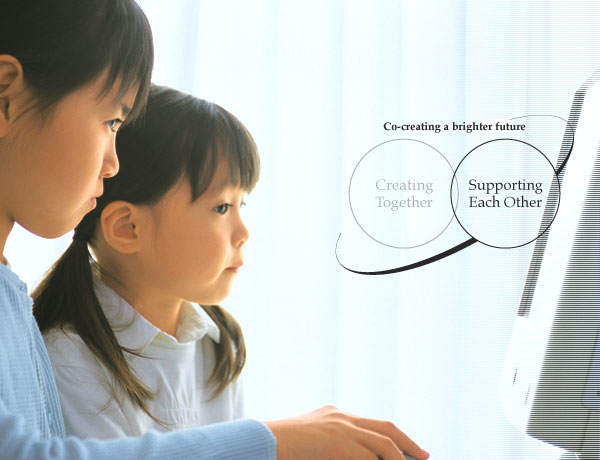 Co-creating a brighter futurebSupporting Each Other