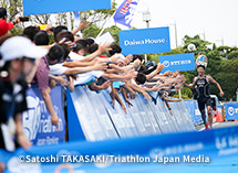 ©Satoshi TAKASAKI/Triathlon Japan Media