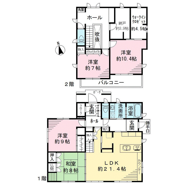 間取図(平面図)