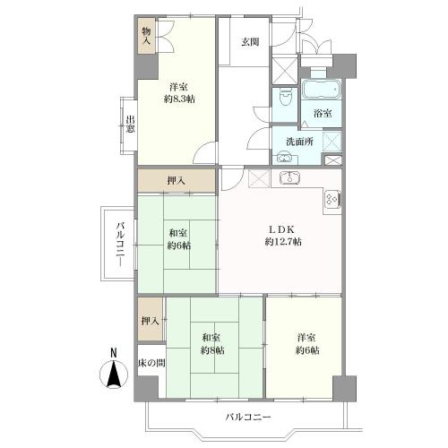 間取図