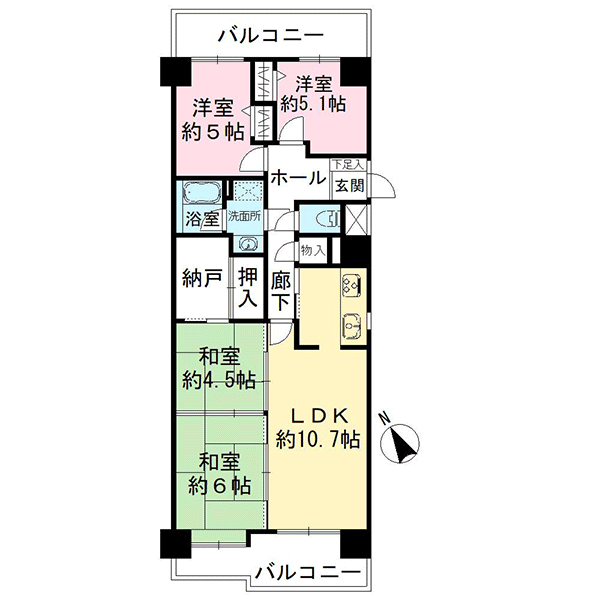 間取図(平面図)