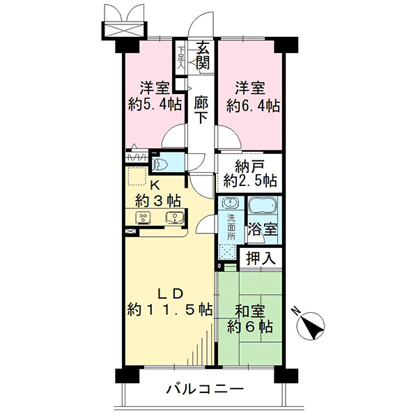 間取図(平面図)