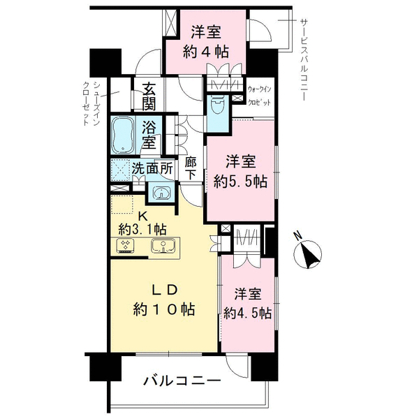 間取図(平面図)