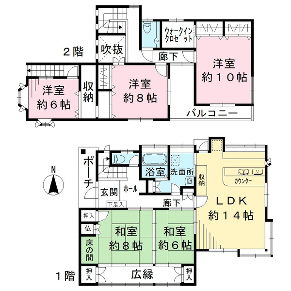 間取図(平面図)