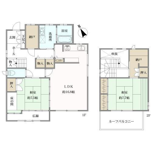 間取概略図