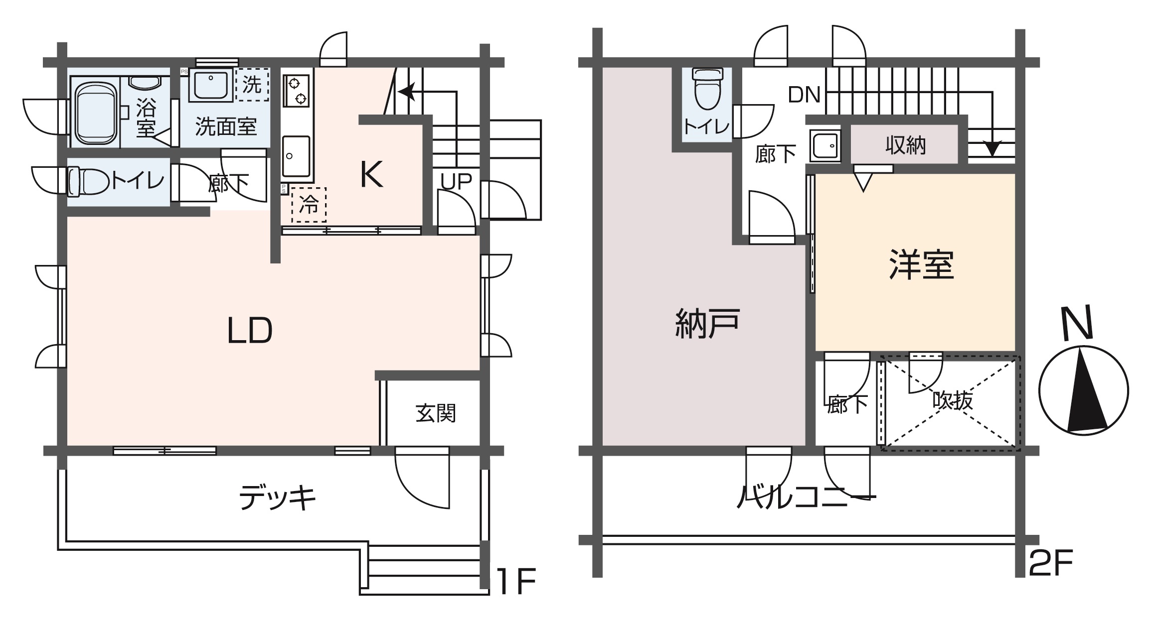 掲載の間取り図は設計図書を基に描き起こしたもので実際とは多少異なる場合があります。