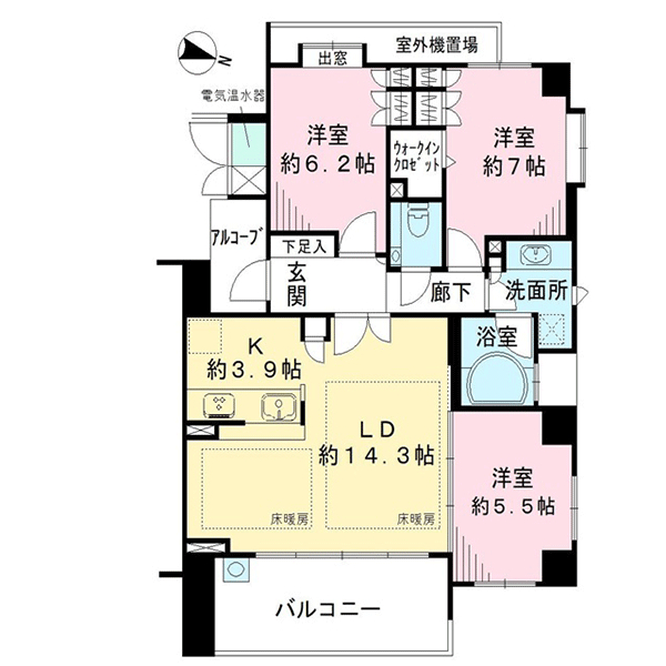 間取図(平面図)