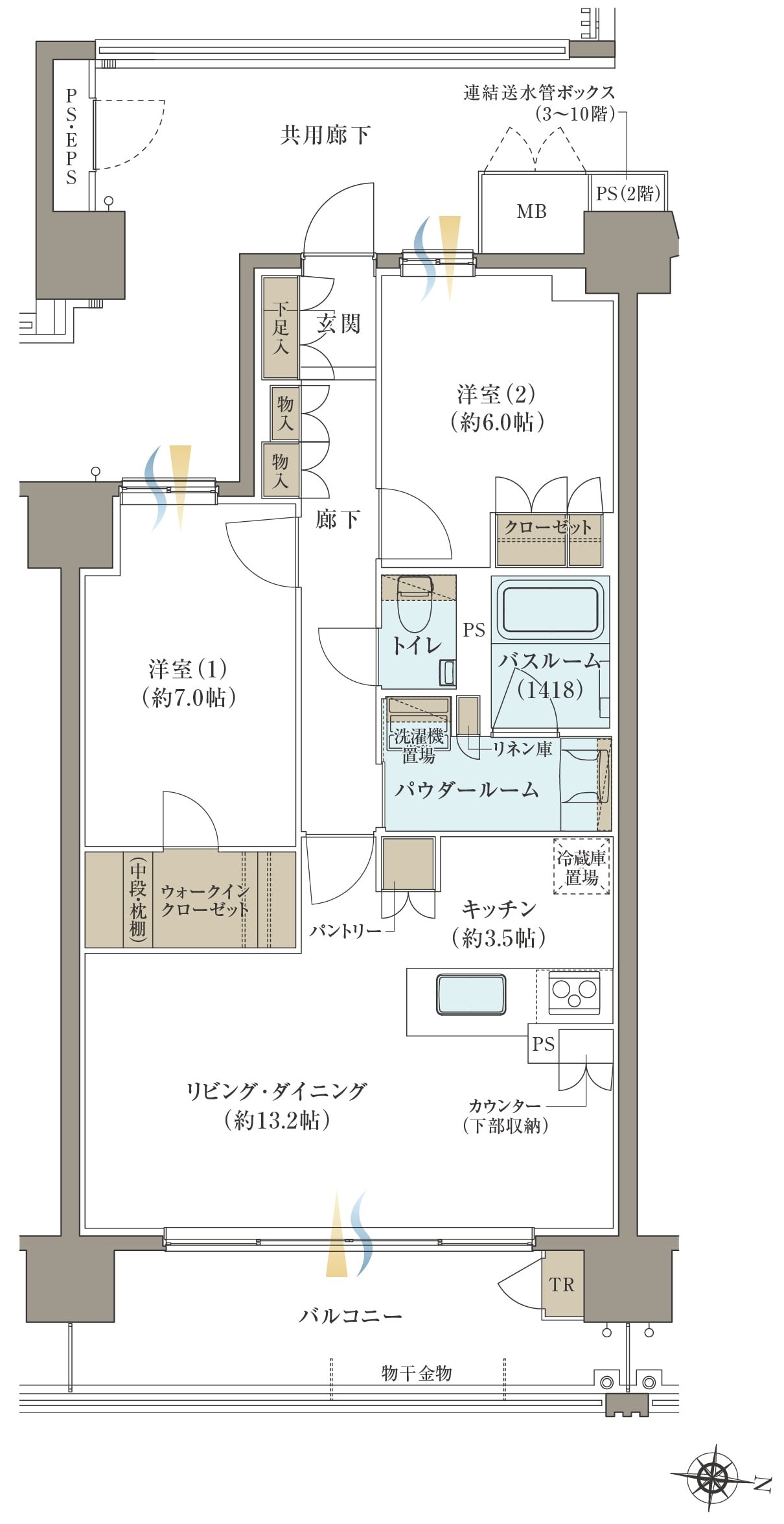 間取図は実際とは多少異なる場合があります。図面と現況が異なる場合は現況を優先します。