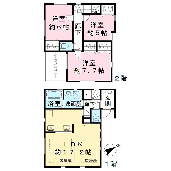 間取図(平面図)