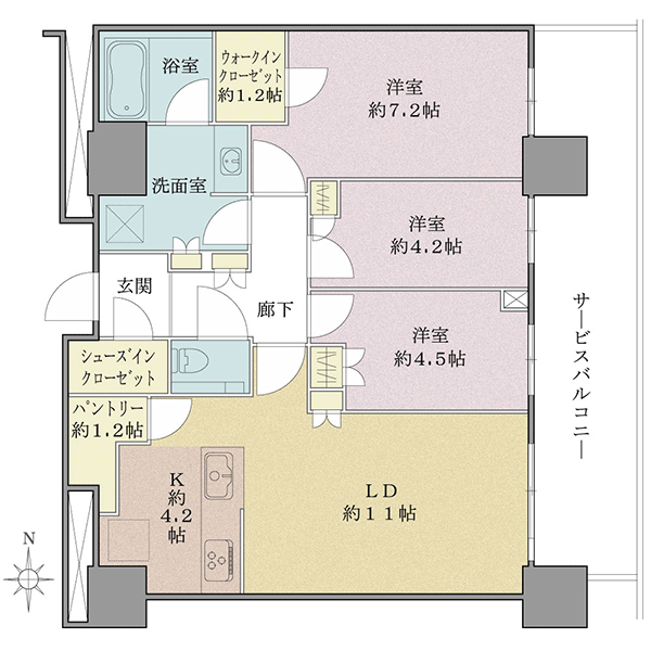 間取図(平面図)