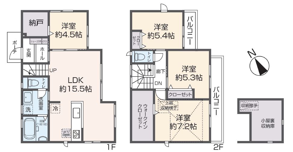 掲載の間取り図は設計図書を基に描き起こしたもので実際とは多少異なる場合があります。