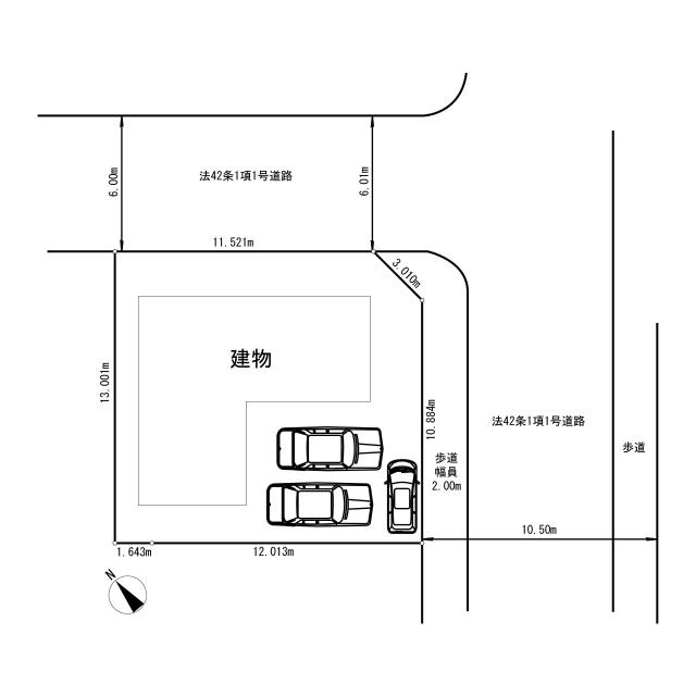 区画図  写真撮影日:2025-09-26