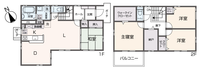 掲載の間取り図は設計図書を基に描き起こしたもので実際とは多少異なる場合があります。