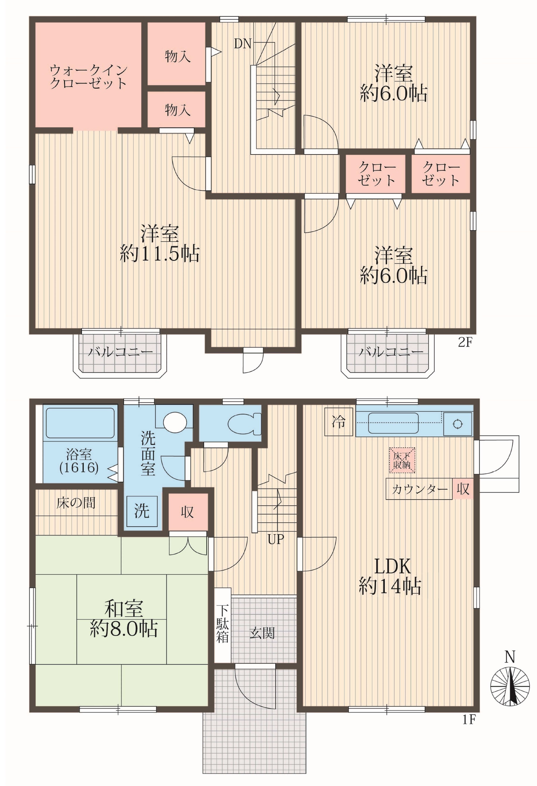 掲載の間取り図は設計図書を基に描き起こしたもので実際とは多少異なる場合があります。