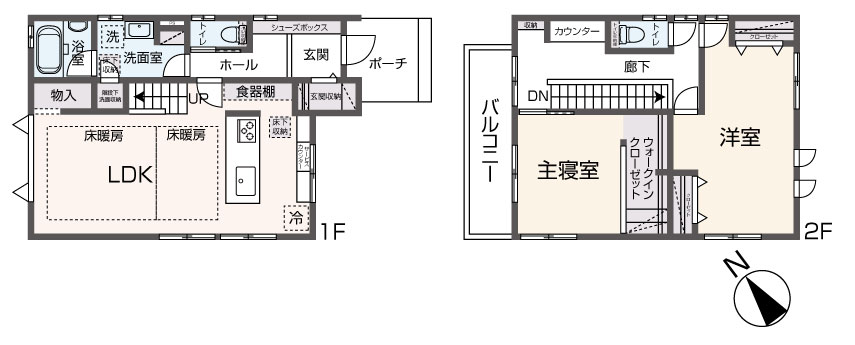 掲載の間取り図は設計図書を基に描き起こしたもので実際とは多少異なる場合があります。