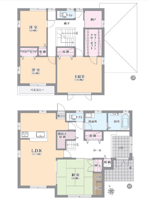 掲載の間取り図は設計図書を基に描き起こしたもので実際とは多少異なる場合があります。