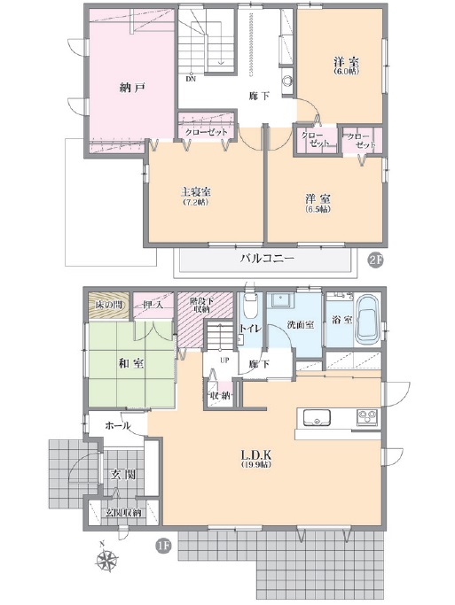 掲載の間取り図は設計図書を基に描き起こしたもので実際とは多少異なる場合があります。