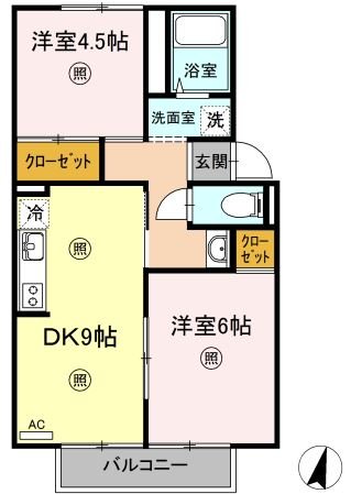 ☆102号室・間取図☆