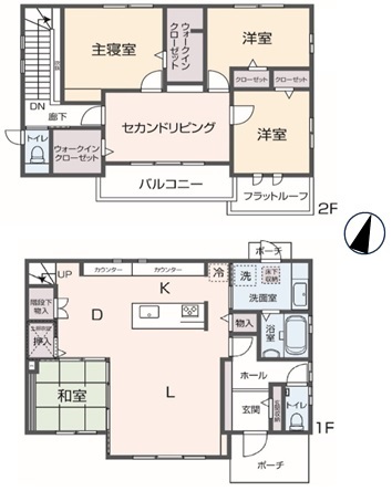 掲載の間取り図は設計図書を基に描き起こしたもので実際とは多少異なる場合があります。