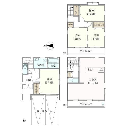 間取り図です!
