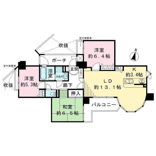 間取図(平面図)