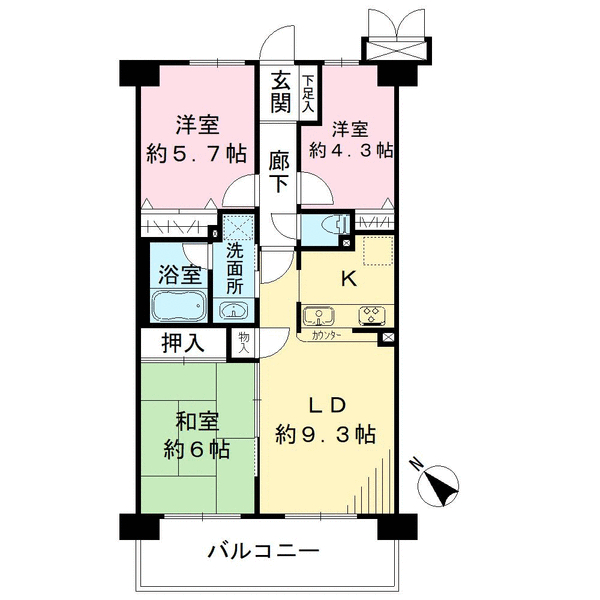 間取図(平面図)