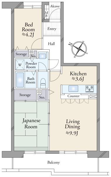 間取