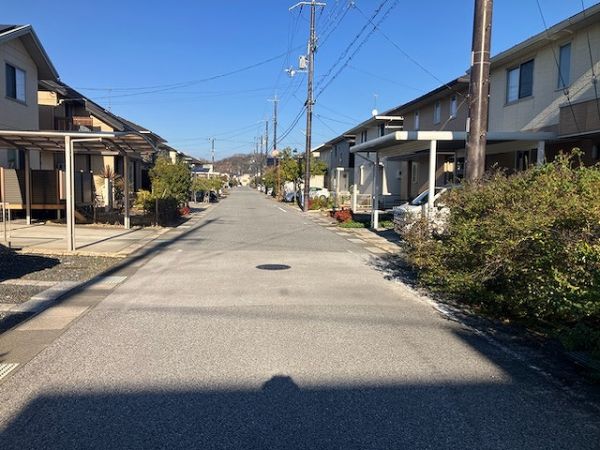 前面道路含む現地写真  写真撮影日：2024-01-07