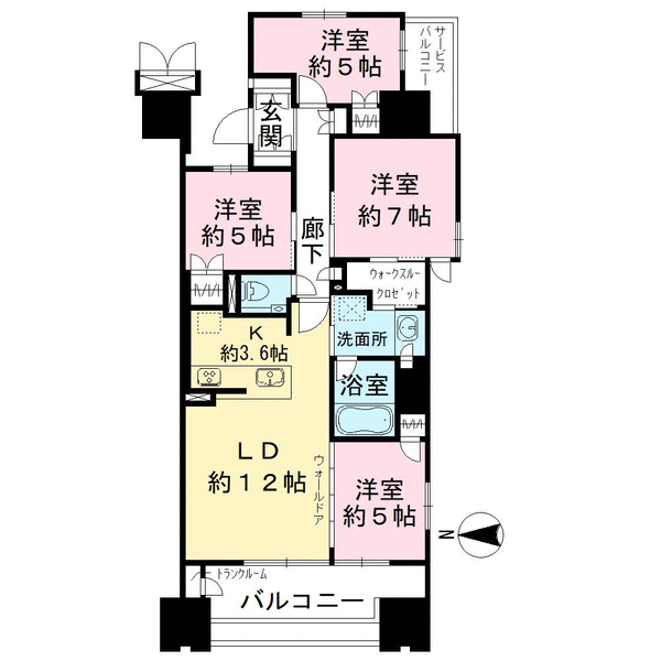 間取図(平面図)