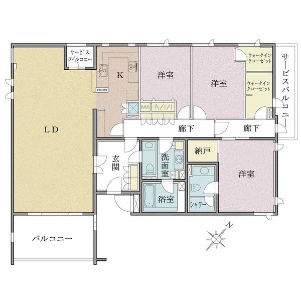 間取図(平面図)