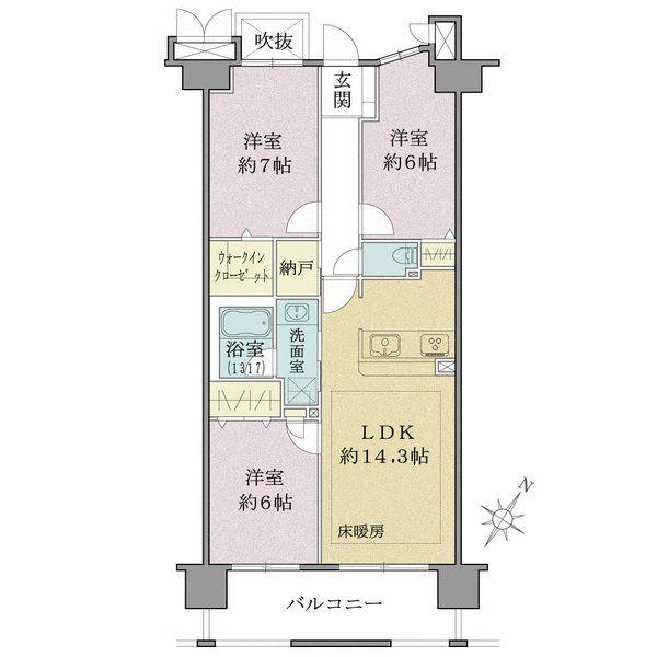 間取図(平面図)