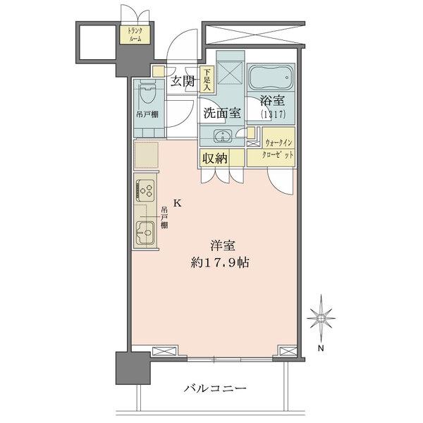 広々とした空間と東京スカイツリーの見える眺望が特徴のお部屋です。ぜひ、一度ご内覧ください。