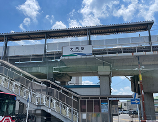愛知環状鉄道線「大門」駅