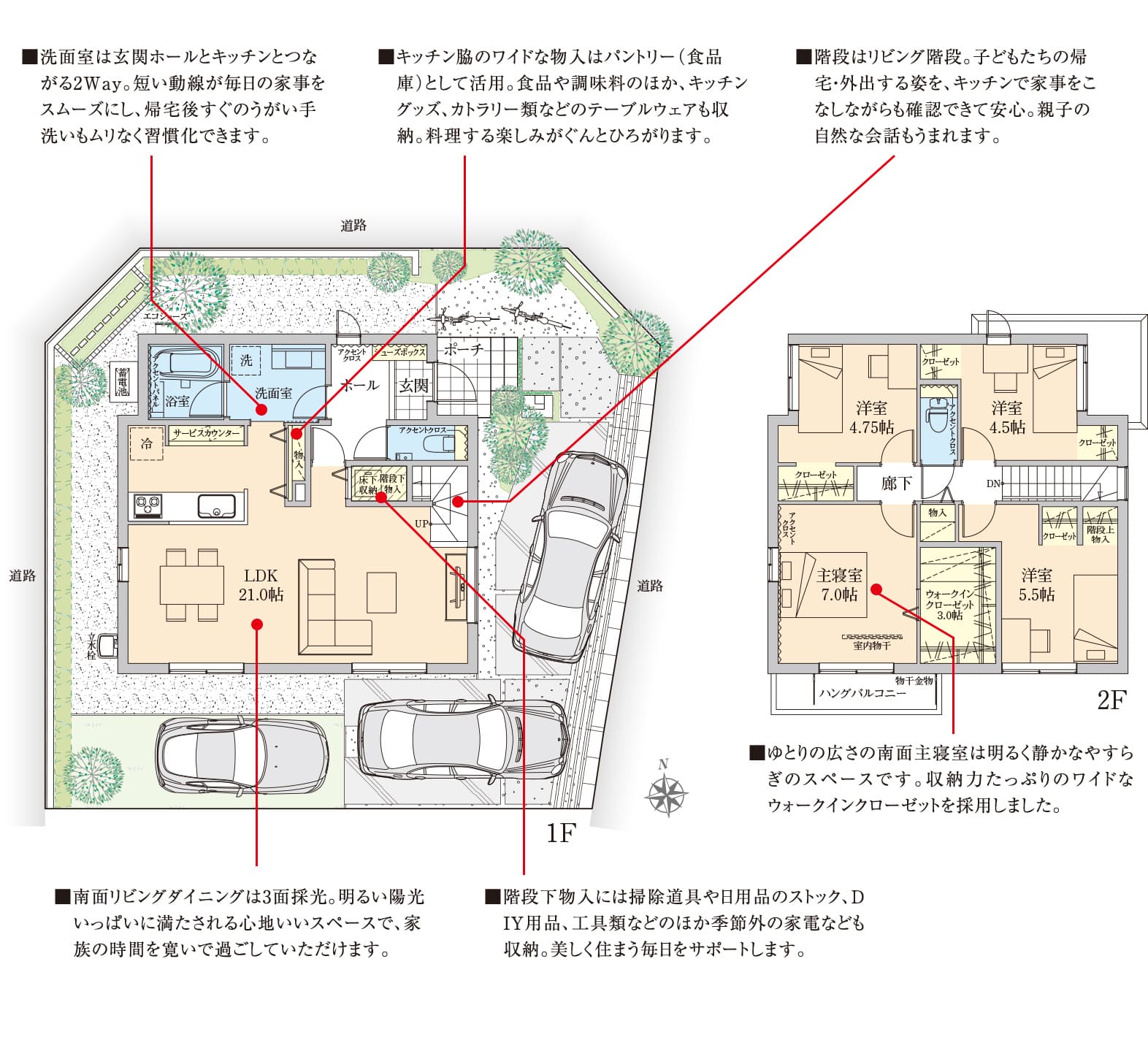 Plan B-13 間取り図