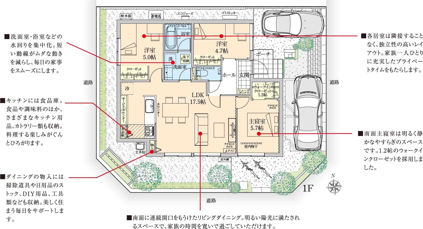 Plan B-16 間取り図