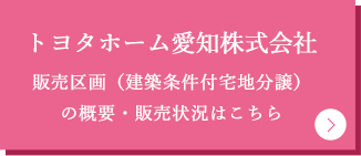 トヨタホーム愛知株式会社販売区画（建築条件付宅地分譲）の概要・販売状況はこちら