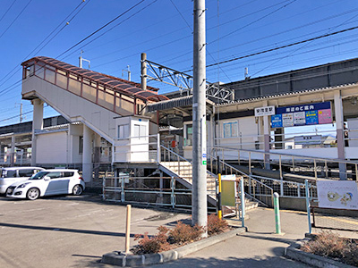 信越本線「安茂里」駅