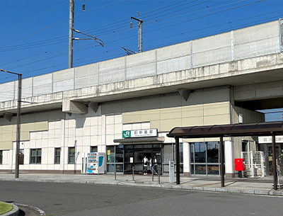 JR篠ノ井線「川中島」駅