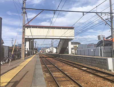 長野電鉄長野線「桐原」駅