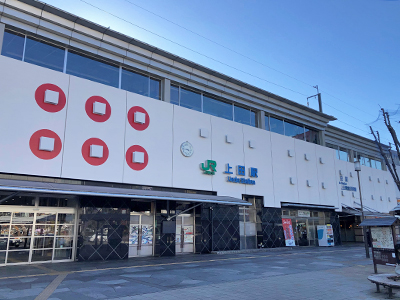 JR北陸新幹線「上田」駅