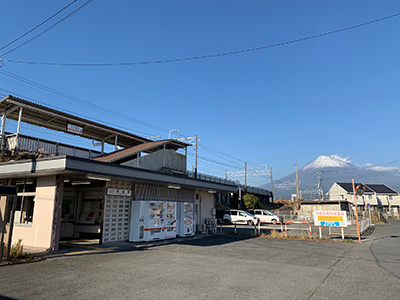 JR身延線「竪堀」駅