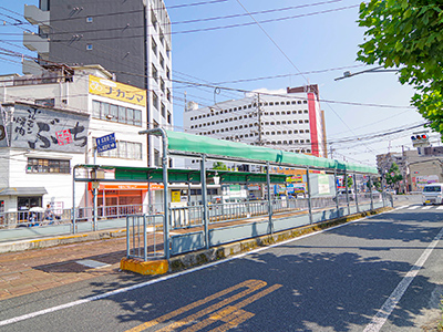 広島電鉄皆実線「皆実町六丁目」電停