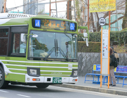 広電バス「戸坂小学校」バス停