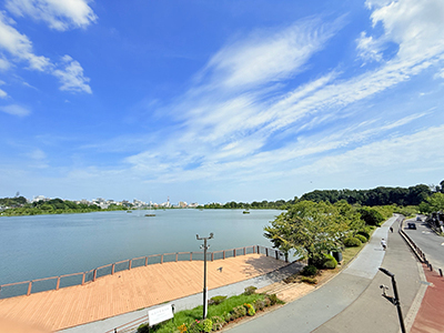 千波湖