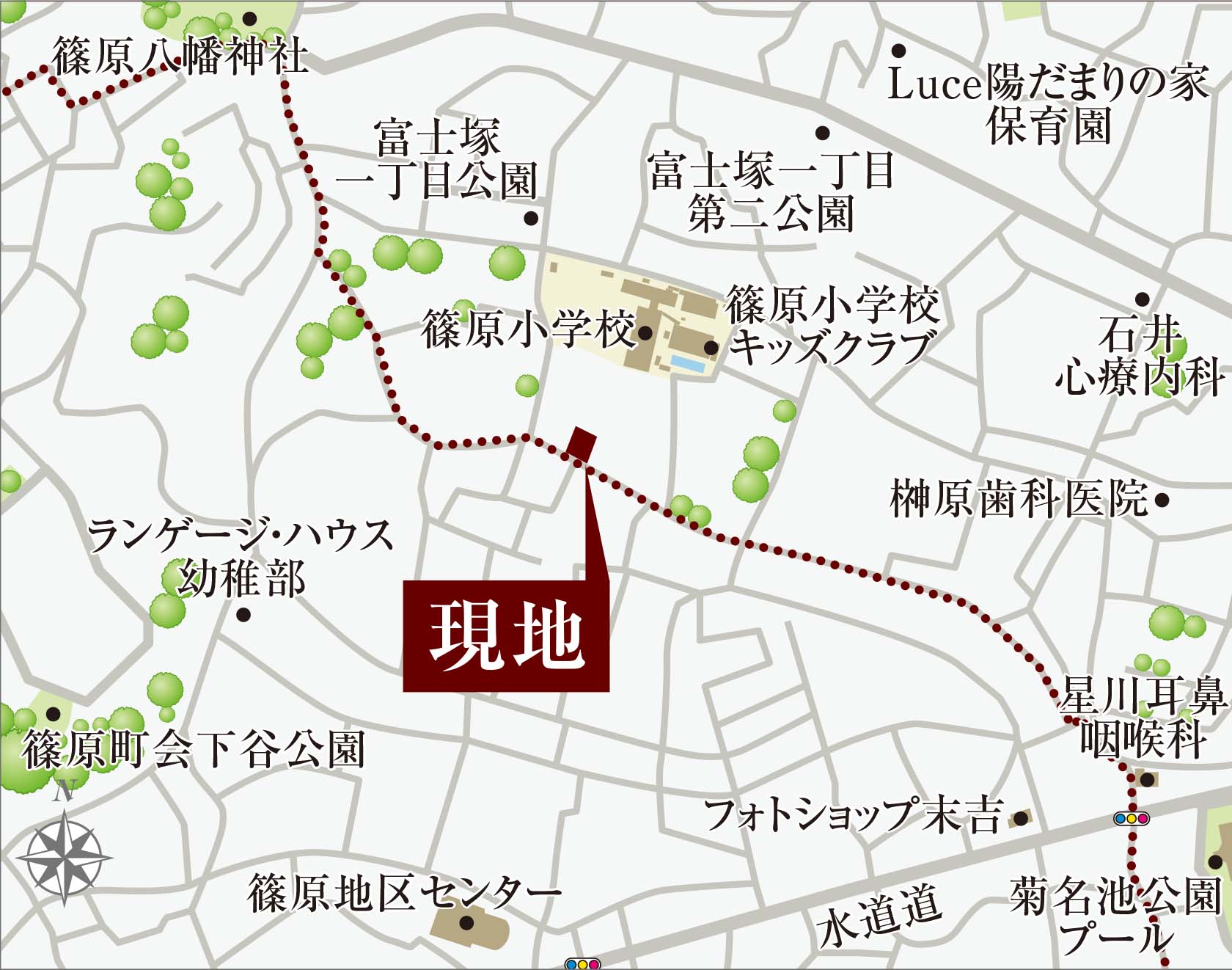 拡大図