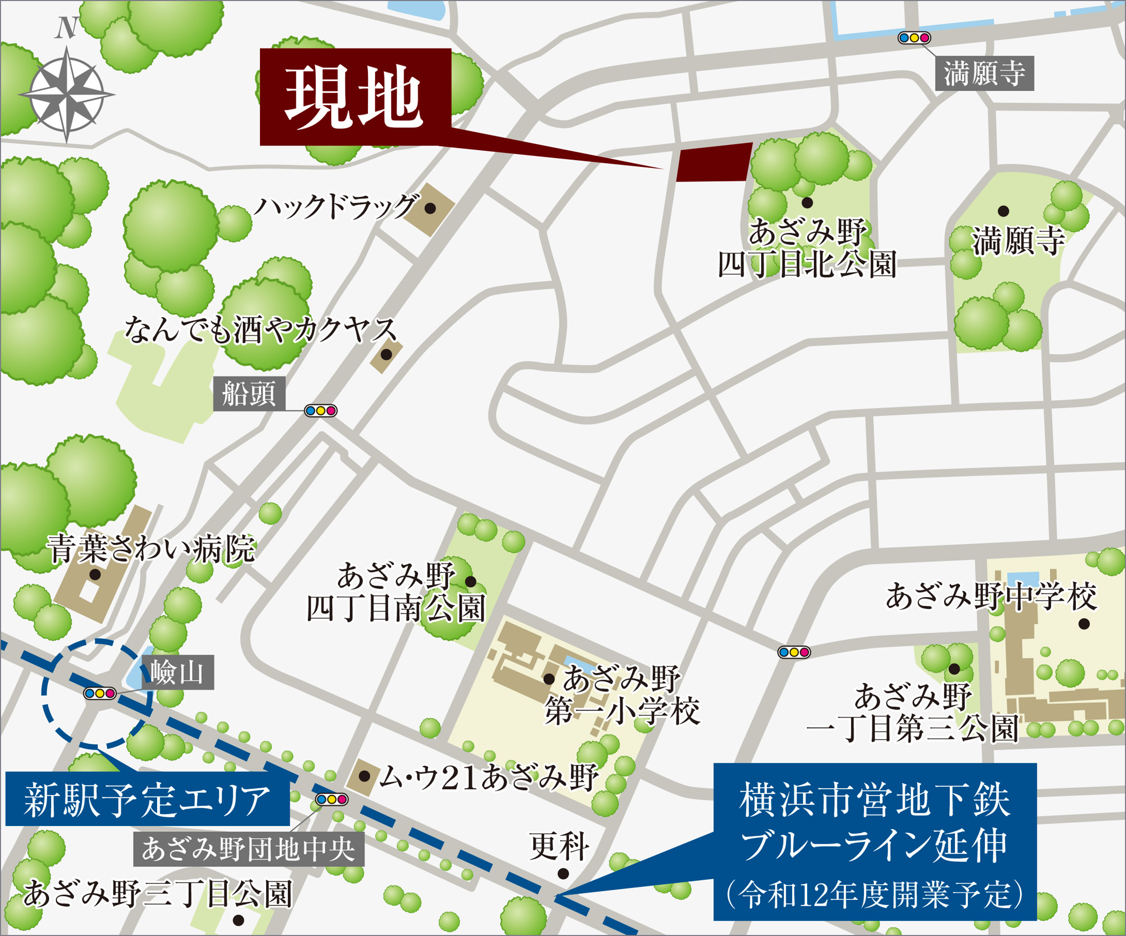 拡大図