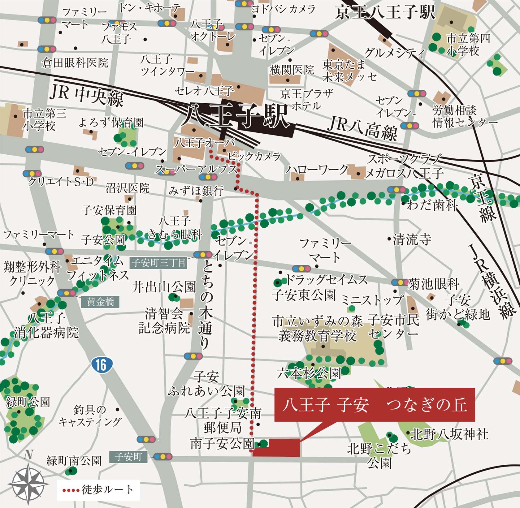 拡大図